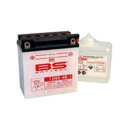 BS BATTERY Battery 12N9-4B-1 Conventional with Acid Pack