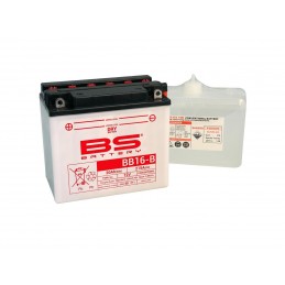 BS BATTERY Battery BB16-B high performance with Acid Pack