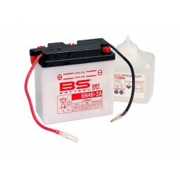 BS BATTERY Battery 6N4B-2A Conventional with Acid Pack
