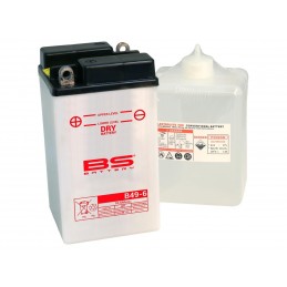 BS BATTERY Battery B49-6 Conventional with Acid Pack
