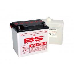 BS BATTERY Battery B60-N24L-A high performance with Acid Pack