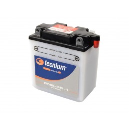 TECNIUM Battery 6N6-3B-1 Conventional with Acid Pack