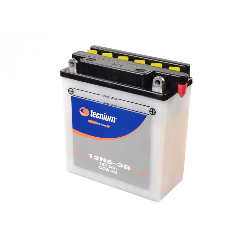 TECNIUM Battery 12N5-3B Conventional with Acid Pack