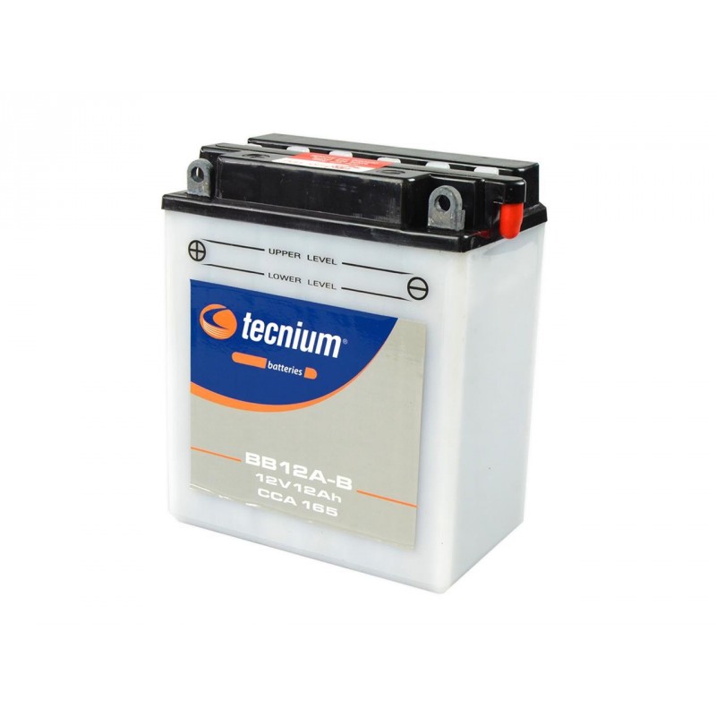 TECNIUM Battery BB12A-B Conventional with Acid Pack