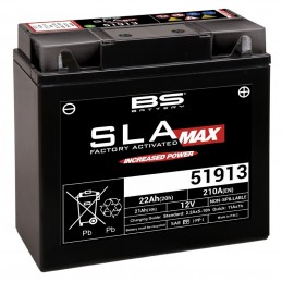 BS BATTERY Battery 51913 SLA Max Maintenance Free Factory Activated SPECIAL BMW 21Ah