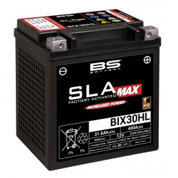BS BATTERY Battery BIX30HL SLA Max Maintenance Free Factory Activated SPECIAL HARLEY DAVIDSON 30Ah