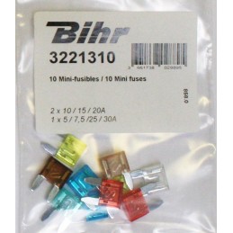 BIHR Mini-fuses Set 10pc