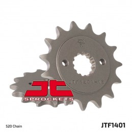 JT SPROCKETS Front Sprocket 14 Teeth Steel Standard 520 Pitch Type 1401