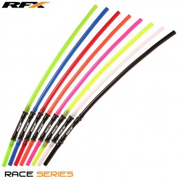 RFX Race Vent Tube - Long Pipe Inc 1 Way Valve (Black) 5 pcs