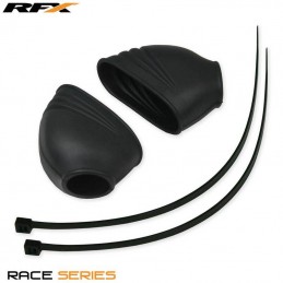 RFX Race Footrest Rubber Boots (Black) Universal