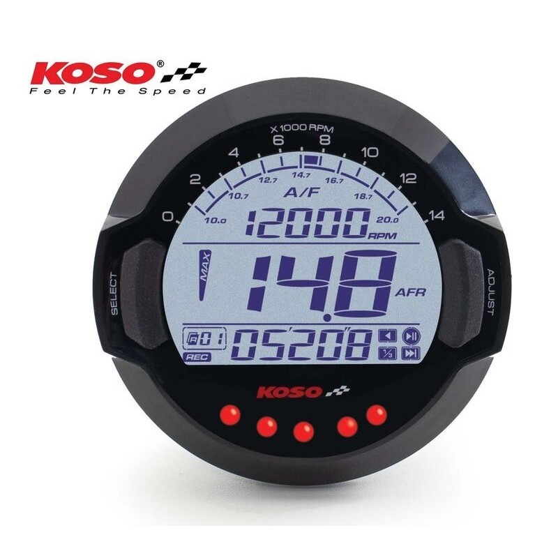 Koso Air/Fuel ratio meter & RPM data logger with BOSCH® LSU 4.9 sensor