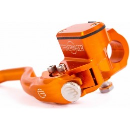 BERINGER Aerotec® Radial Brake Master Cylinder Ø14,5mm Integrated Reservoir Orange (Type 2 Lever - 14cm)