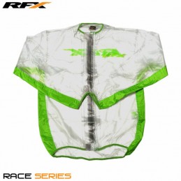 RFX Sport Wet Jacket (Clear/Green) Size Adult Size XL