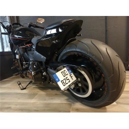 ACCESS DESIGN Side License Plate Holder Black Harley Davidson FXDR114
