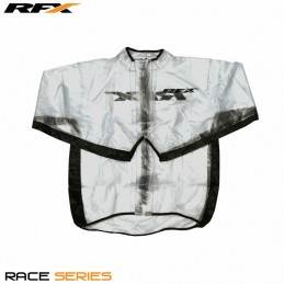 RFX Sport Wet Jacket (Clear/Black) Size Adult Size 2XL