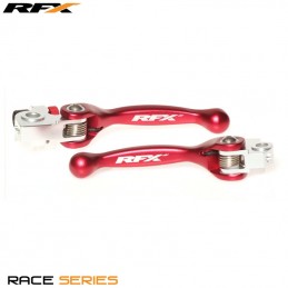 RFX Race Forged Flexible Lever Set (Red) AJP Trials All (Not Sherco)