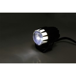 HIGHSIDER LED headlight Dual-Stream, black, lens diameter 45 mm