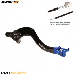 RFX Pro FT Rear Brake Lever (Black/Blue)