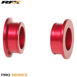 RFX Pro Wheel Spacers Rear (Red) - Suzuki RM125/250