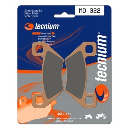 TECNIUM MX/ATV Sintered Metal Brake pads - MO322