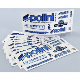 POLINI Blue Line Stickers (10pcs)