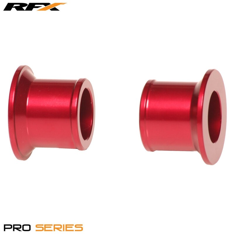 RFX Pro Wheel Spacers Rear (Red) - Honda CRF150