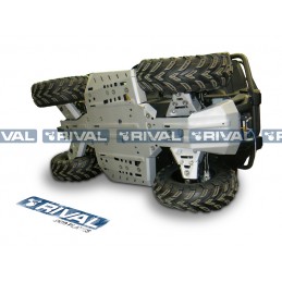 RIVAL Complete skid plate kit - Aluminium CF Moto CForce 400/450L/500L