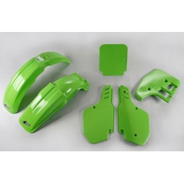UFO Plastic Kit Green - Kawasaki KX125
