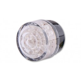 SHIN YO Insert LED mini taillight Bullet, round, transparent glass
