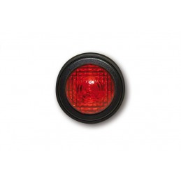 SHIN YO LED taillight Old School TYP1 black red glass E-approved