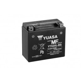 YUASA Battery Maintenance Free with Acid Pack - YTX20L-BS