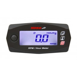 Koso Mini Style universal hours counter and rev counter