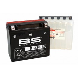 BS BATTERY Battery Maintenance Free with Acid Pack - BTX20