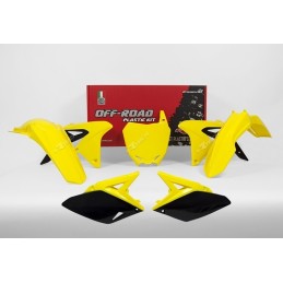 RACETECH Plastic Kit OEM Color (2017) Yellow/Black Suzuki RM-Z250
