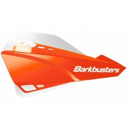 BARKBUSTERS Sabre Handguard Set Universal Mount Orange/White