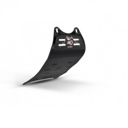 S3 Bunker Racing Trial Glide Plate Aluminium Black Sherco