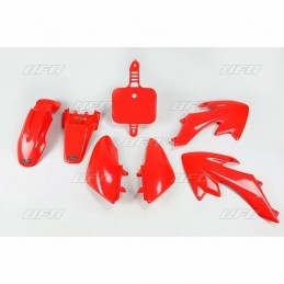 UFO Plastic Kit Red Honda CRF50F