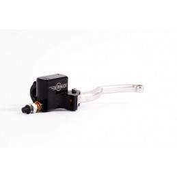 BERINGER Classic Axial Clutch Master Cylinder Ø20,5mm Integrated Reservoir Black (Axial Type A Lever - 16cm Silver)