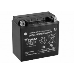 YUASA Battery Maintenance Free with Acid Pack - YTX14H-BS