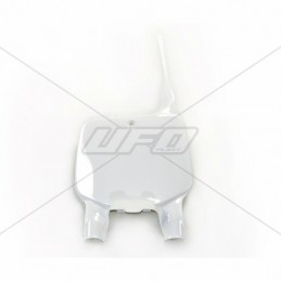 UFO Front Number Plate White Kawasaki