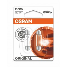 OSRAM Original Line C5W Light Bulbs 12V 5W