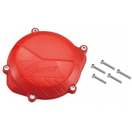 UFO Red Clutch Cover Protection Honda CRF450R
