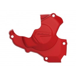 POLISPORT Ignition Cover Protector Red Honda CRF450R