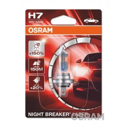 OSRAM Night Breaker Laser H7 Light Bulbs 12V 55W - x1