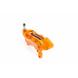 BERINGER Aerotec® Left Axial Brake Caliper 6 Pistons Ø27mm Orange