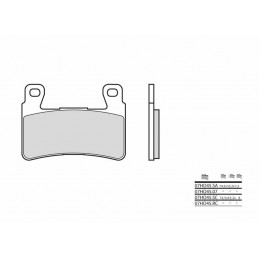 BREMBO Competition Carbon Ceramic Brake pads - 07HO45RC