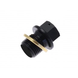 TECNIUM Unmagnetized Oil Drain Plug M14x1,25x13,5 Aluminium Black