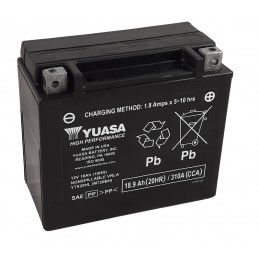 YUASA W/C Battery Maintenance Free Factory Activated - YTX20HL FA