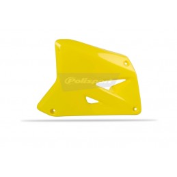 POLISPORT Radiator Covers Yellow Suzuki RM85