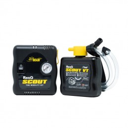 AIRMAN ResQ Scout Mini-compressor + Tire Sealant Bottle Kit